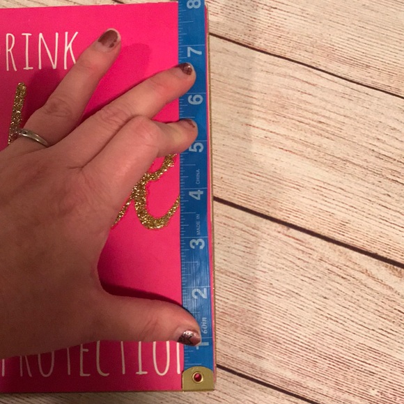 Coffee Funny Pink & Gold Glitter Bling Sign Kitchen Home Decor - Picture 5 of 9